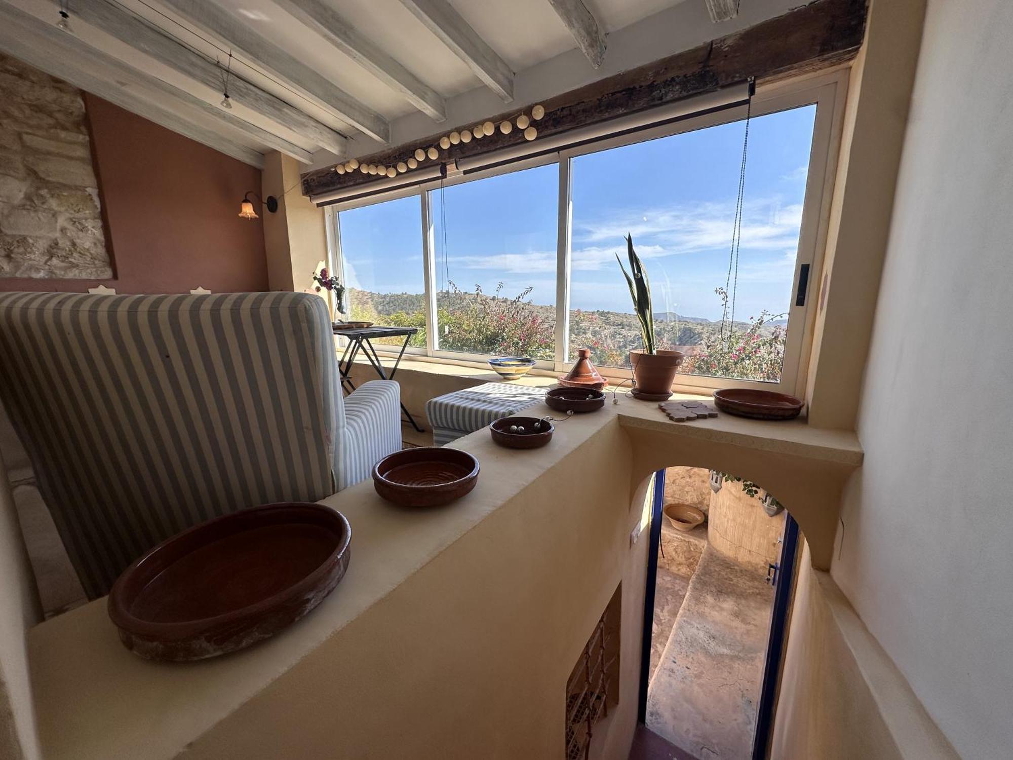 Casa Con Vistas Al Mar Y Patio De Buganvillas Aigues Exterior photo